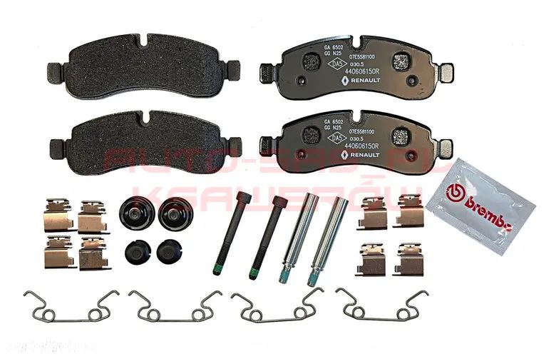 KLOCKI HAMULCOWE TYŁ MASTER INTERSTAR 2024- - 1