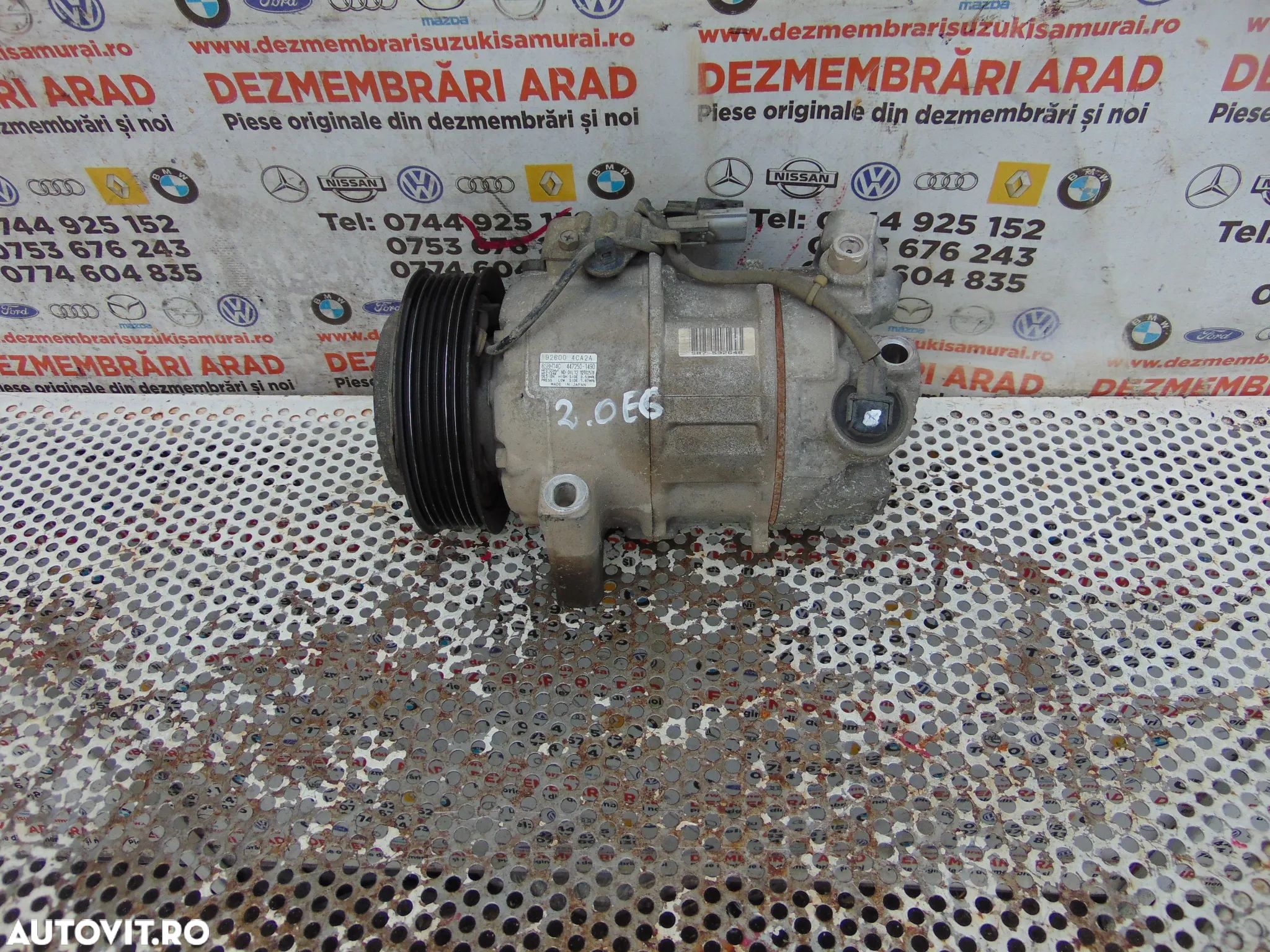 Compresor clima Nissan X trail t32 2.0 Renault Koleos dupa 2014 m9r cod 926004ca2a talisman dupa 2014 - 1
