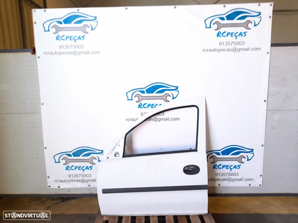 PORTA FRONTAL FRENTE ESQUERDA OPEL COMBO C FECHO ELEVADOR MOTOR PUXADOR VIDRO - 5