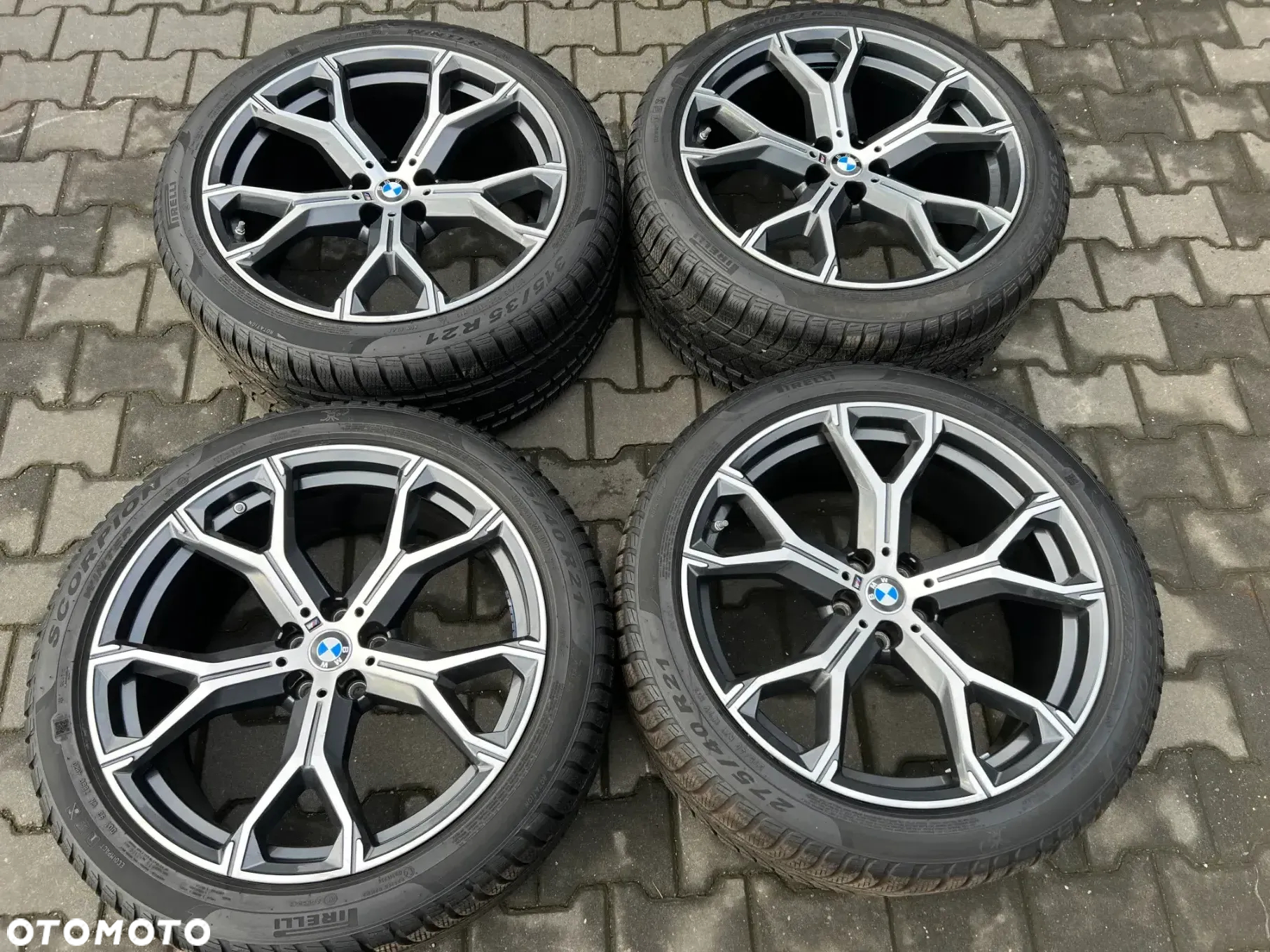 Koła BMW X5 X6 G05 G06 21'' Pirelli Jak Nowe - 2