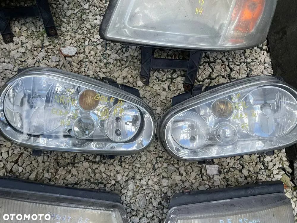 VW REFLEKTOR LEWE PRAWE VOLKSWAGEN REFLEKTORY LAMPA LAMPY OPRAWKA ŻARÓWKI - 12