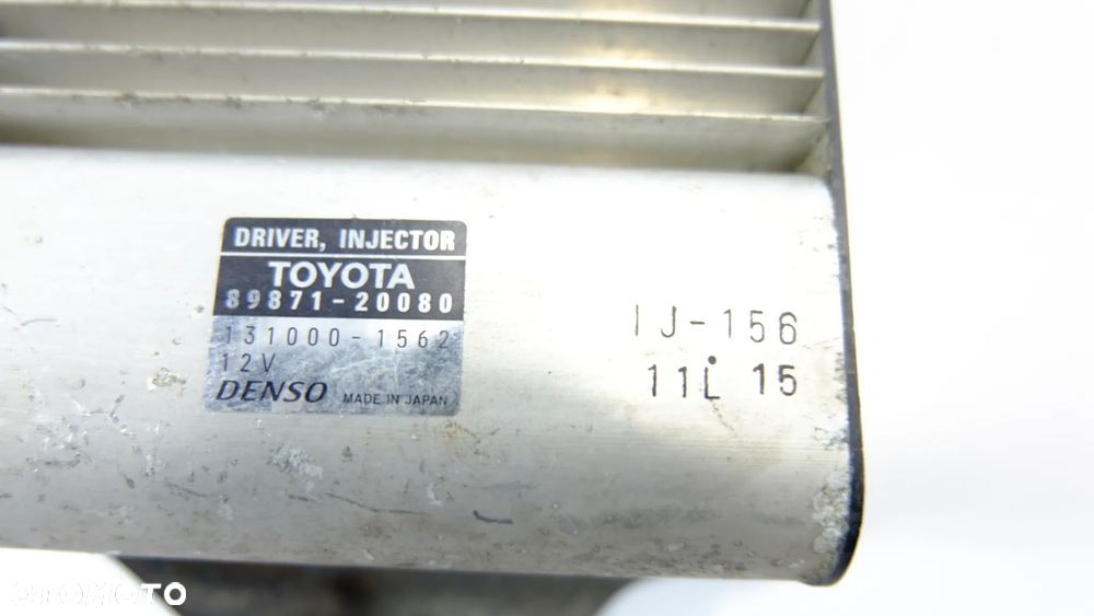 toyota verso 2.0 d4d komputer sterownik wtrysków 89871-20080 - 4