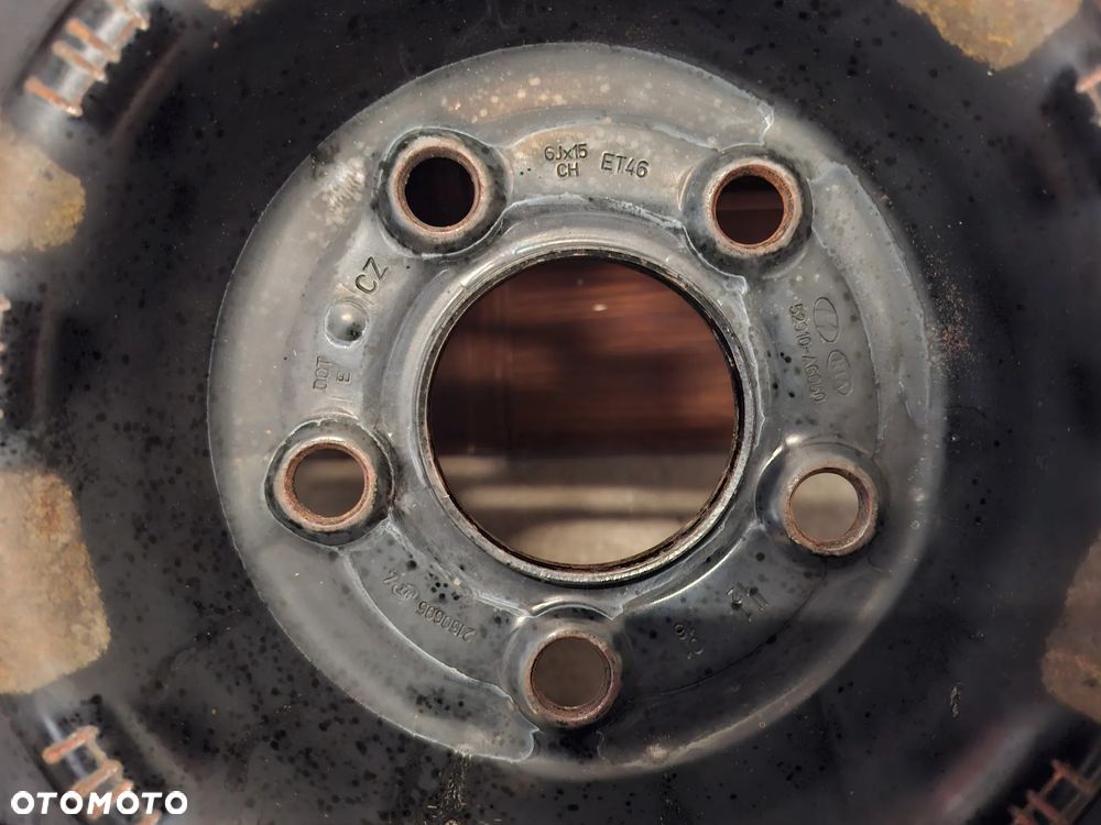 Felgi stalowe KIA Ceed II Hyundai I 30 6Jx15CH ET46 nr 52910a6050 - 4
