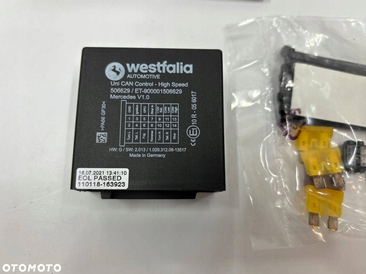 Mercedes W176 W246 W117 W156 Wiązka Instalacja Moduł Haka 313398300113 - 3