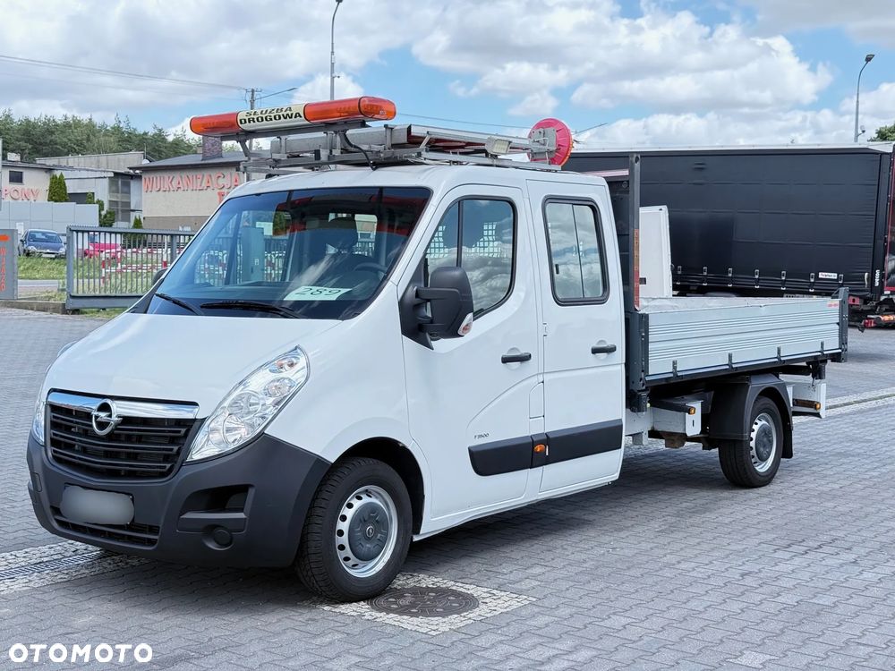 Opel Movano 130 CDTI Doka Brygadówka 6-miejsc Wywrotka 3-stronna Salon PL - 2