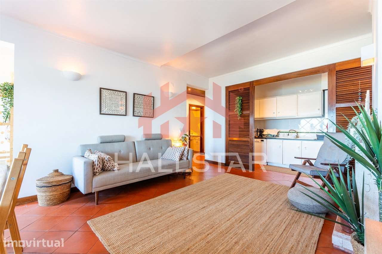 Apartamento T1+1 / Condomínio Fechado com Piscina / Praia da Mina - Grande imagem: 5/24