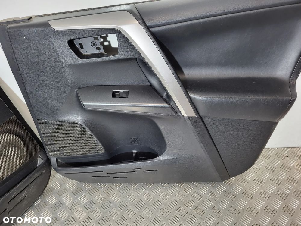 Toyota Rav4 IV Tapicerka Drzwi Lewa Prawa Przód - 4