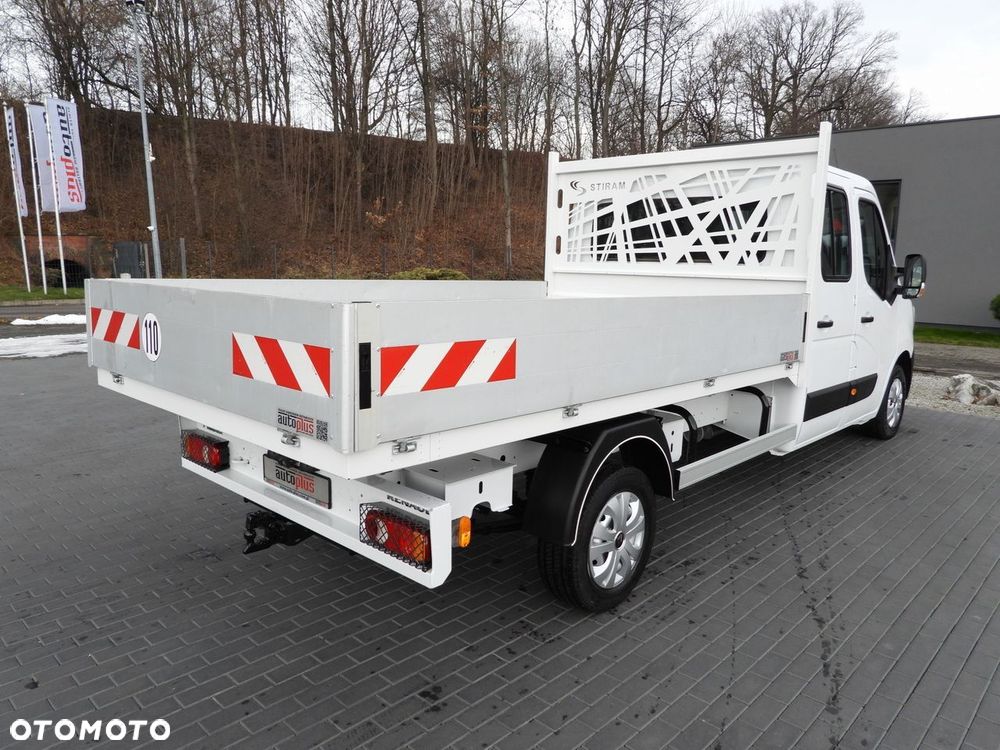 Renault MASTER SKRZYNIA PODWÓJNA KABINA DOKA 6 MIEJSC TEMPOMAT NAWIGACJA LEDY KLIMATYZACJA  150KM - 4