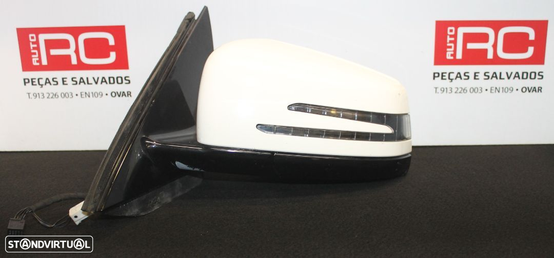 Espelho Retrovisor Esquerdo Mercedes W212 13 Fios- 2 Fichas - 3