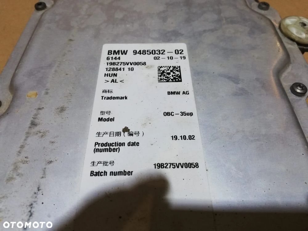 BMW 3 G20 X5 G05 Hybrid Moduł Sterownik Ładowania Inwerter 9485032 - 2