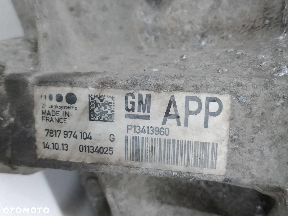 MAGLOWNICA KIEROWNICY ELEKTRYCZNA OPEL ZAFIRA C 13413960 7817974104 2.0 - 8