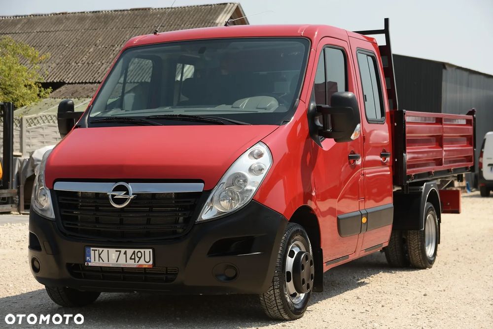 Renault MASTER MOVANO 2.3 CDTi * WYWROTKA 3-STRONNA * BRYGADOWY * DOKA 7-OSÓB * - 3