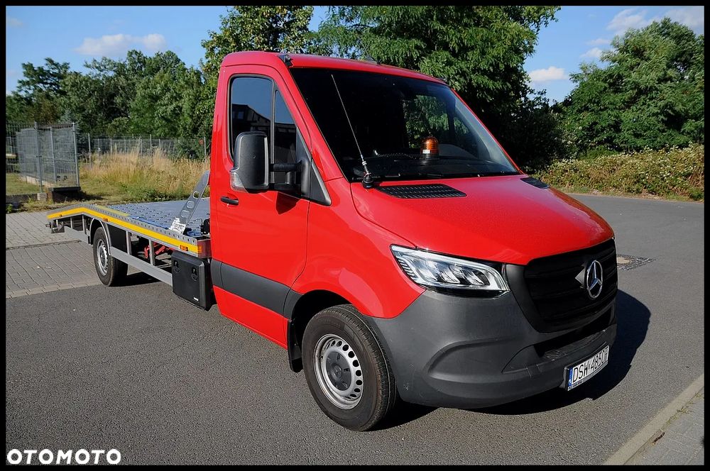 Mercedes-Benz Sprinter 2.0 CDi 150KM Auto Laweta FULL LED Nowa zabudowa Climatronic Elektryka Salon Polska Faktura VAT 23% - 23