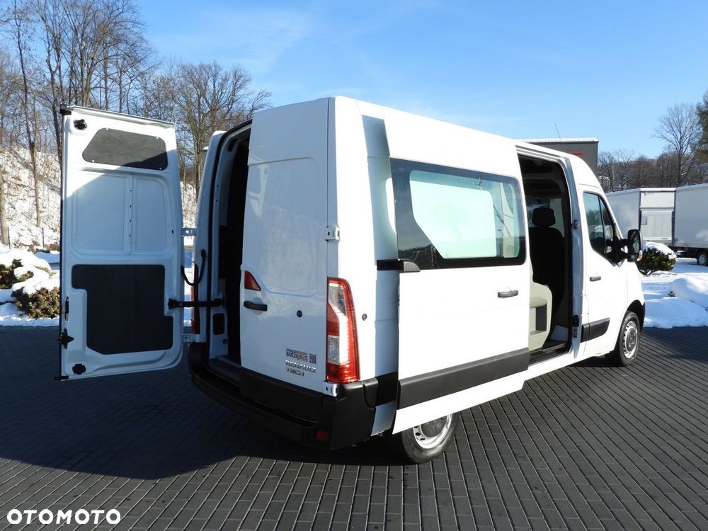 Renault MASTER FURGON BRYGADÓWKA 7 MIEJSC TEMPOMAT KLIMATYZACJA  110KM - 4