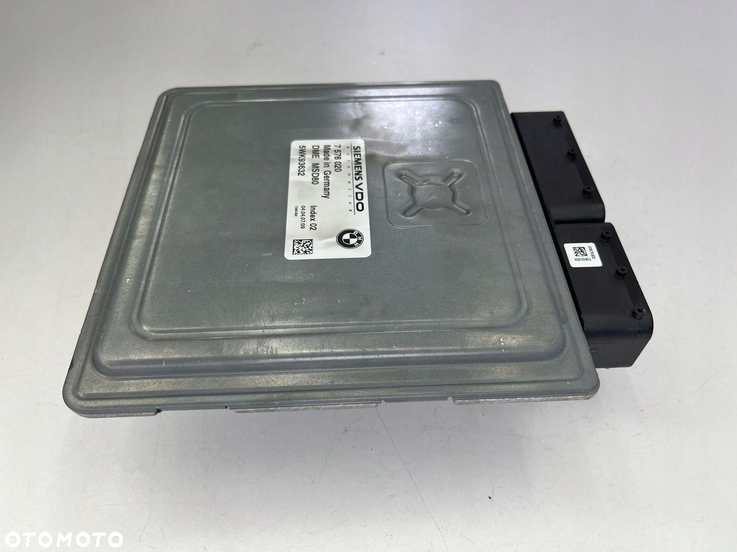 MODUL KOMPUTER STEROWNIK SILNIKA BMW E60 E61 7578020 - 3