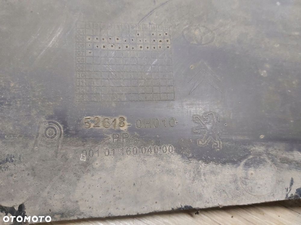 Toyota AYGO I 05-13 osłona płyta pod zderzak przód 52618-0H010 - 16
