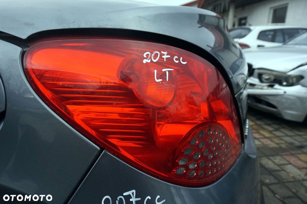 LAMPA TYLNA LEWA 207 CC CABRIO 6350CE PEUGEOT 2007-2009 - 1