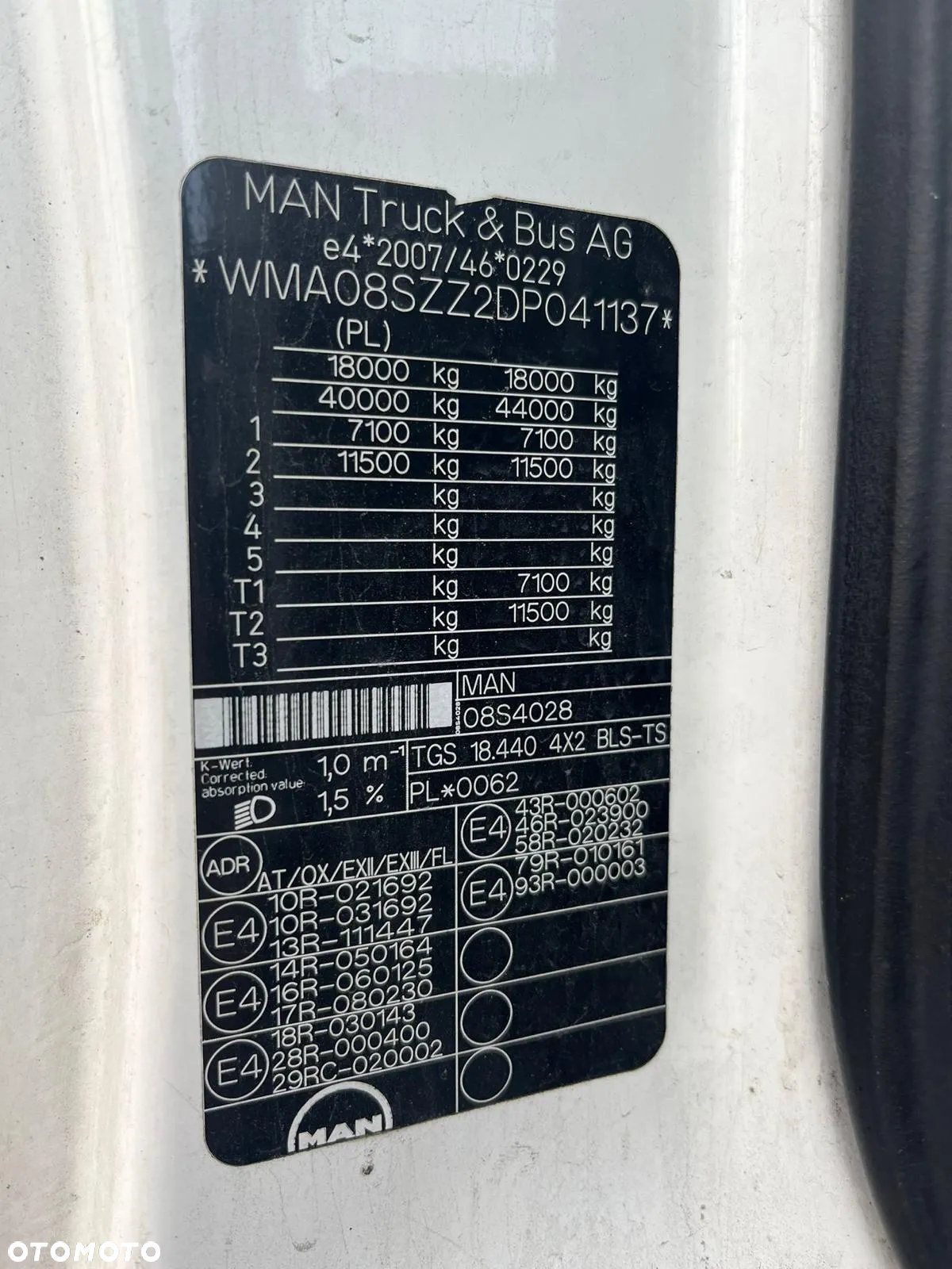 MAN TGS - 8