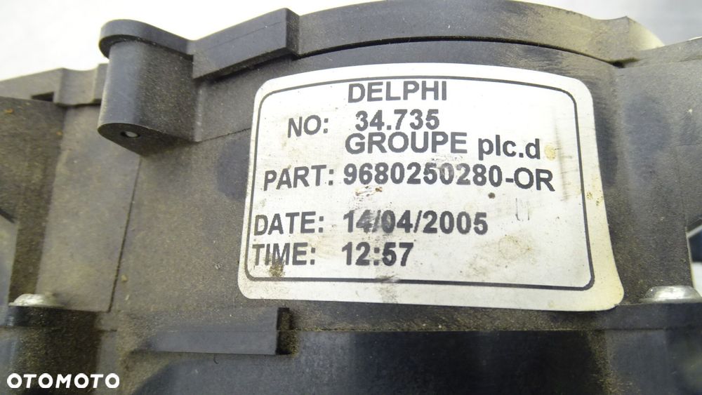 SILNIK MECHANIZM DRZWI PRAWYCH PEUGEOT 1007 1.4HDI 9680250280 - 6