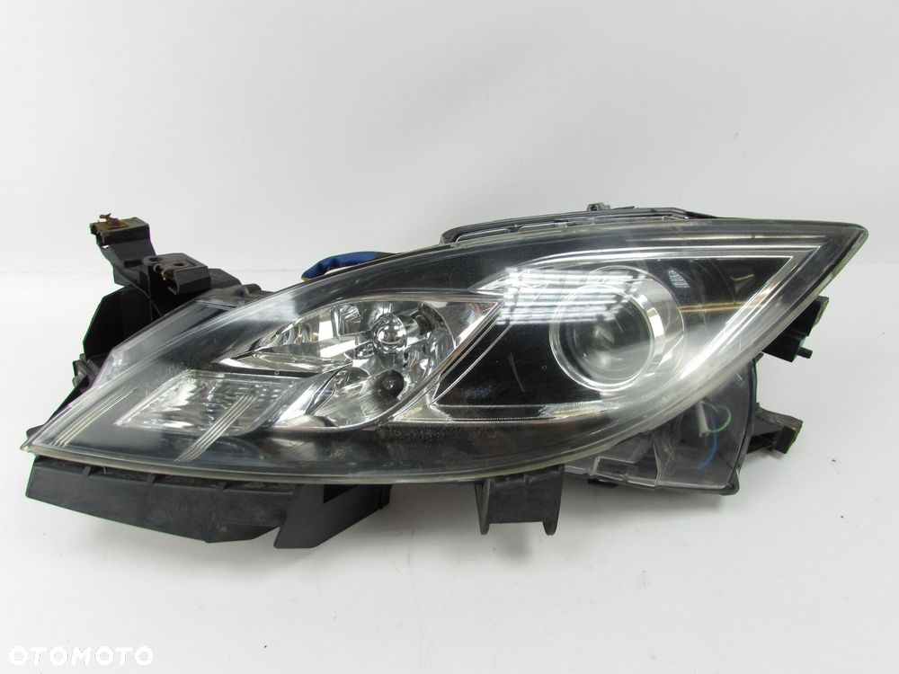 MAZDA 6 GH 07-13 LAMPA REFLEKTOR PRZOD LEWY SOCZEWKA UK - 1