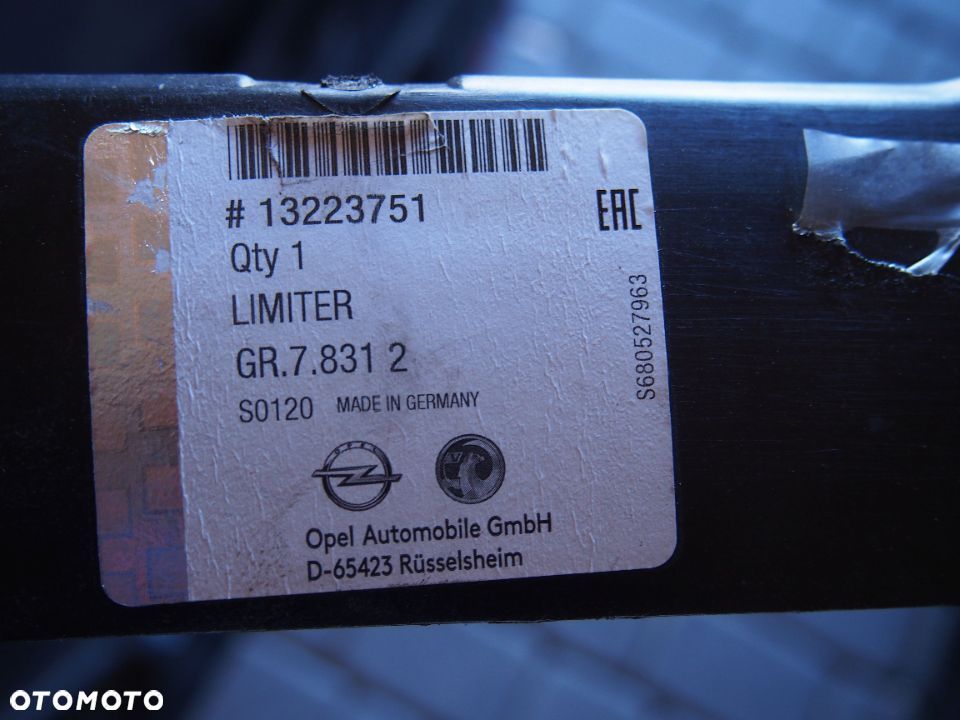 Opel Corsa D 06-15r Belka dolna przod przednia - 3