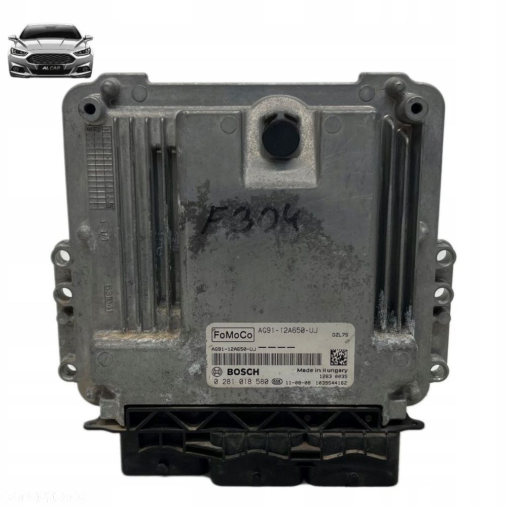 STEROWNIK SILNIKA 2.2 TDCI EURO 5 MONDEO MK4, S-MAX MK1 AG91-12A650-UJ - 1