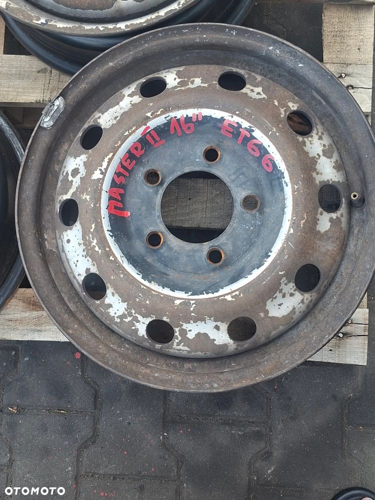 Felga stalowa Master Movano Interstar 98-10 16" ET 66 - 5
