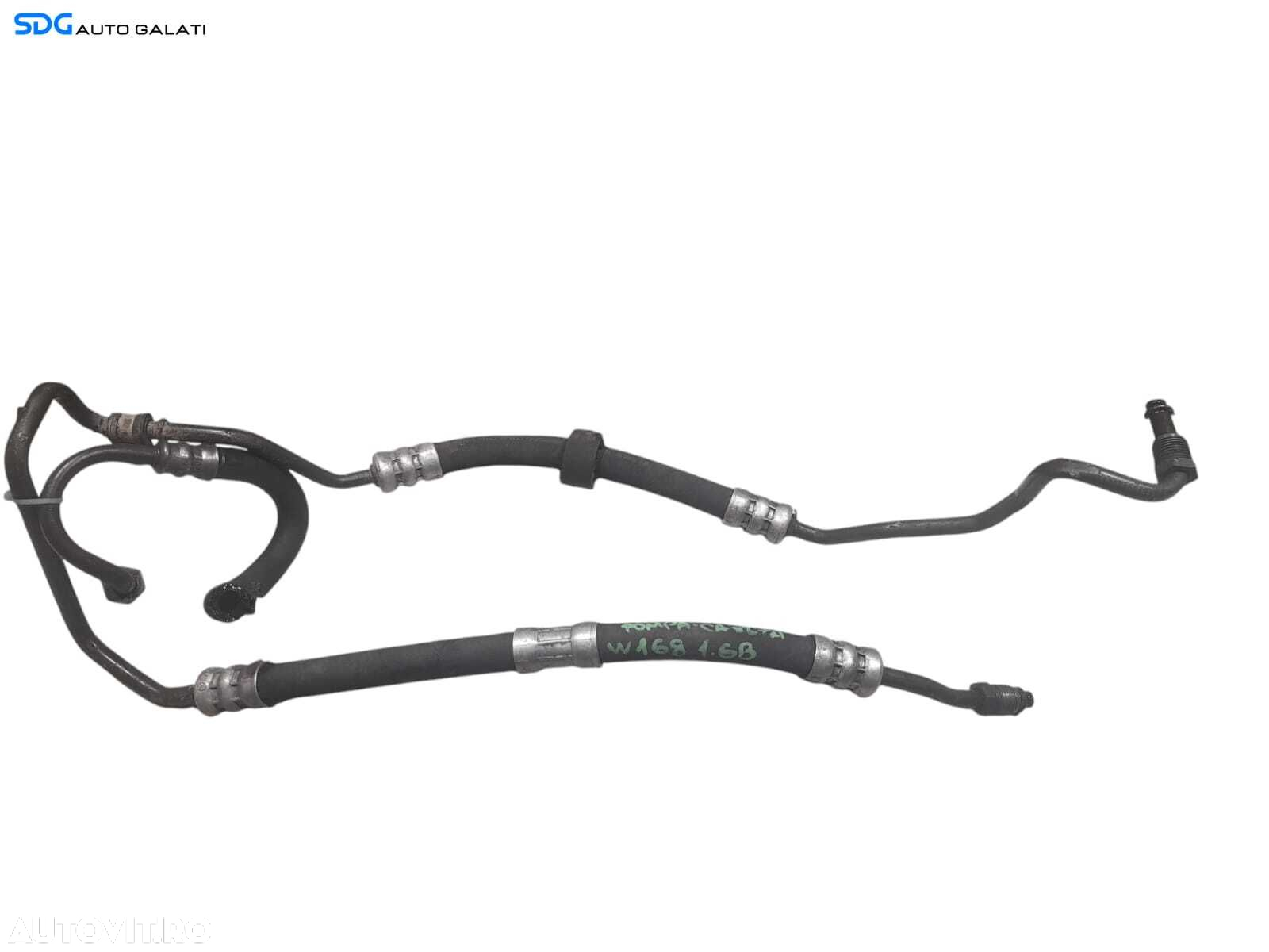 Set Conducta Teava Ulei Lichid Servo Servodirectie Mercedes Clasa A Class W168 1.6 Benzina 1998 - 2005 Cod A1684660881 [N0766] - 7