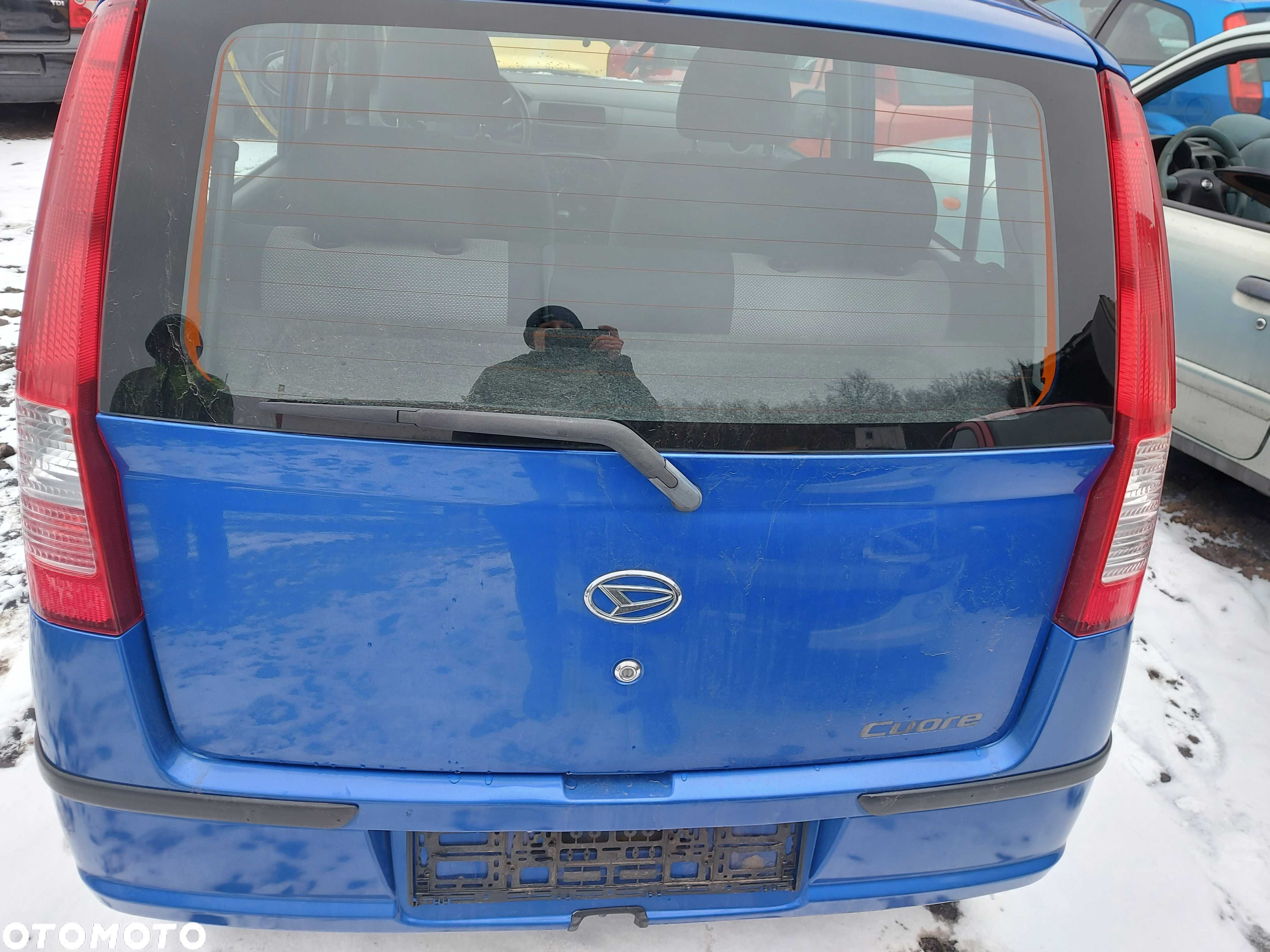 Daihatsu Cuore VI B51 klapa tylna FV transport/dostawa - 4