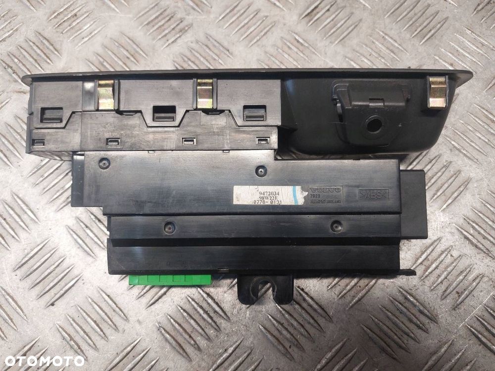 PANEL PRZEŁĄCZNIK STEROWANIA SZYB + LUSTEREK VOLVO S80 I 9472034 - 3