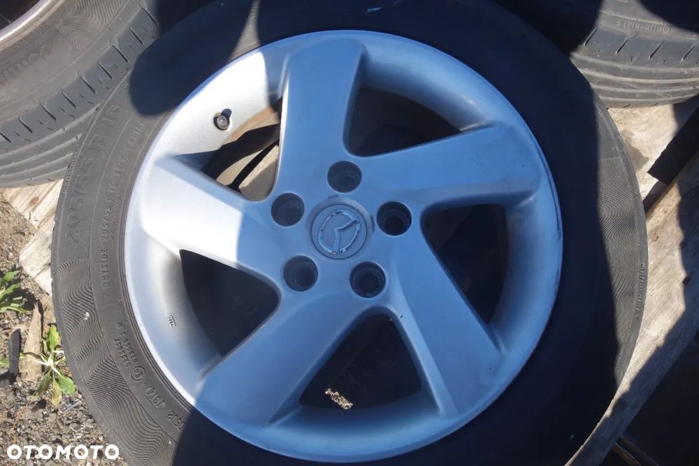 KOMPLET KÓŁ MAZDA 205/55 16 5X114,3 ET 55 - 2