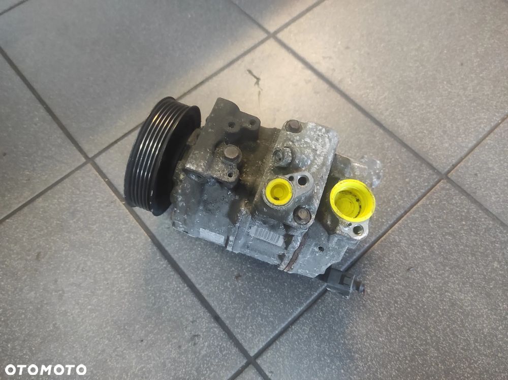 KOMPRESOR POMPA SPRĘZARKA KLIMATYZACJI 7SEU16C 1K0260803F SPRAWNA GWARANCJA VW AUDI  SEAT SKODA WYSYŁKA !!! - 4