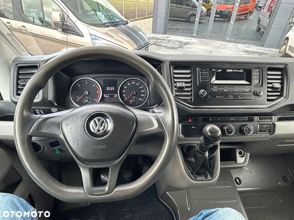 Volkswagen Crafter 2.0 TDI 140KM L2H2 DOKA Brygadówka holenderka 6 osób **Tylko 153tyś. km.**KLIMA**Super Stan** - 14