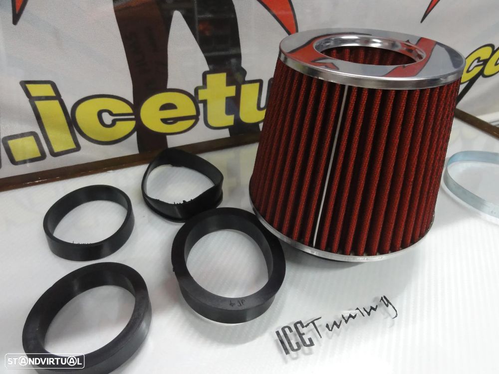 Filtro de ar universal com 60,70,76,84 E 90mm - 7