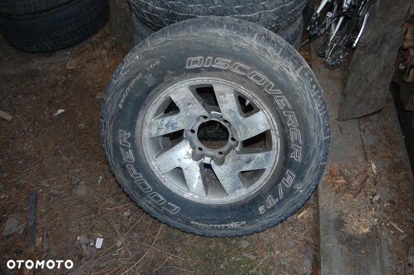 Mitsubishi Pajero Sport - Koła Aluminiowe 16 cali  6X139,7 opony COOPER