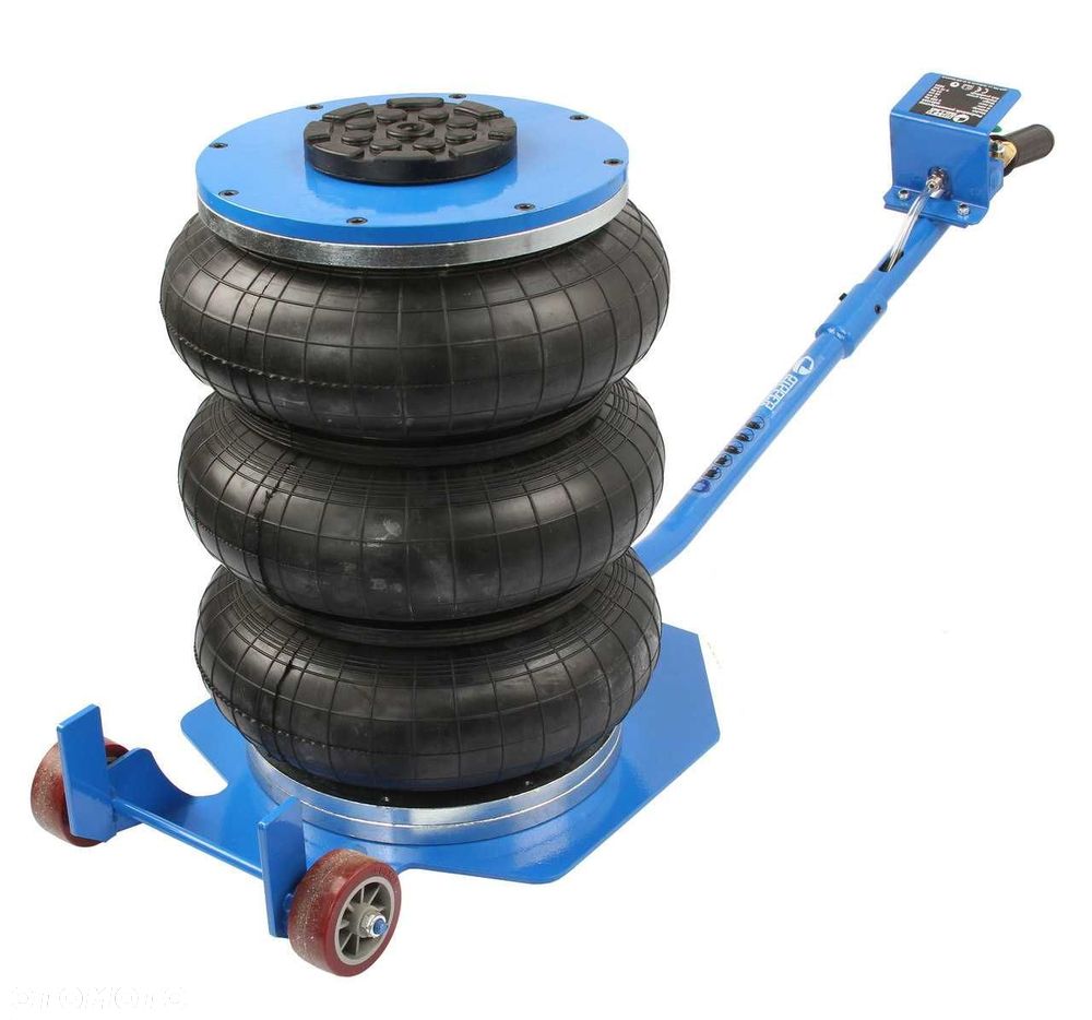 Podnośnik pneumatyczny 6T 3bałwankowy bałwanek poduszka M80128R NOWY - 2
