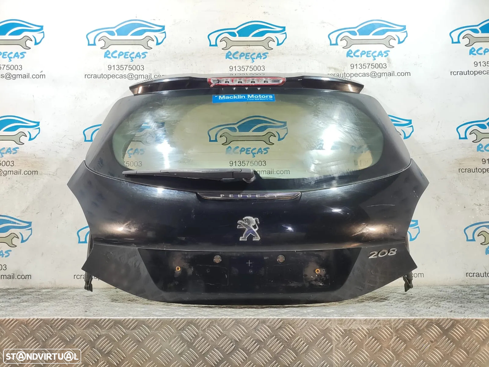 Porta Tampa Mala Peugeot 208 fase 1 2012 - 2019 - 7