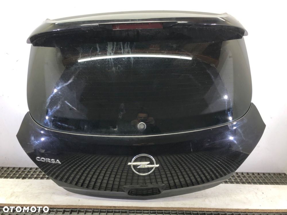 KLAPA TYŁ  OPEL CORSA D (S07) 2006 - 2014 1.4 (L08, L68) 74 kW [100 KM] benzyna 2009 - 2014 - 1