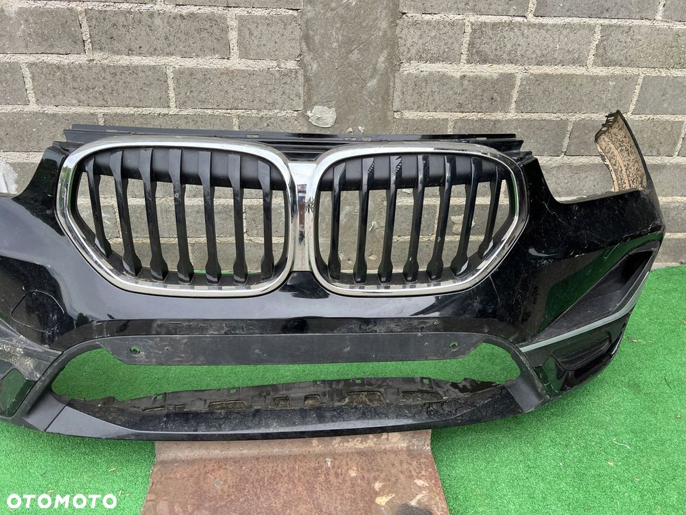 BMW X1 F48 LCI LIFT GRILL CHROM ZDERZAK PRZÓD - 8