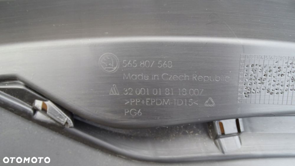 skoda kodiaq sportline lift 565 - spoiler, dokładka zderzaka tylnego nowa - 6