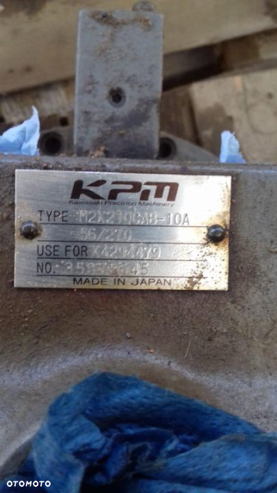 reduktor obrotu silnik obrotu KPM Kawasaki M2X210CAB-10A do Fiat Hitachi FH330 - 2