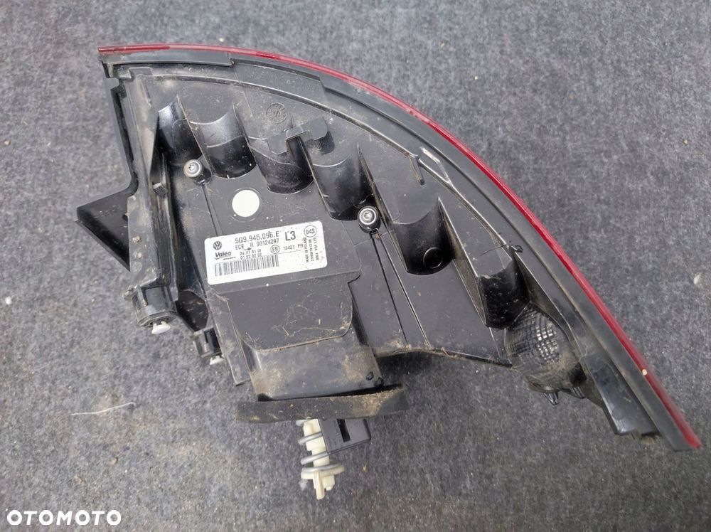 lampa prawa tył tylna full led vw golf vii 7 r-line lift kombi - 7