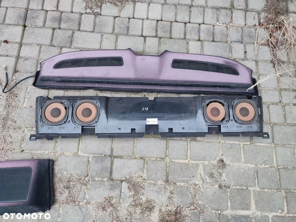 BMW E38 DSP Kompletne półka roleta wiązka wzmacniacz - 3