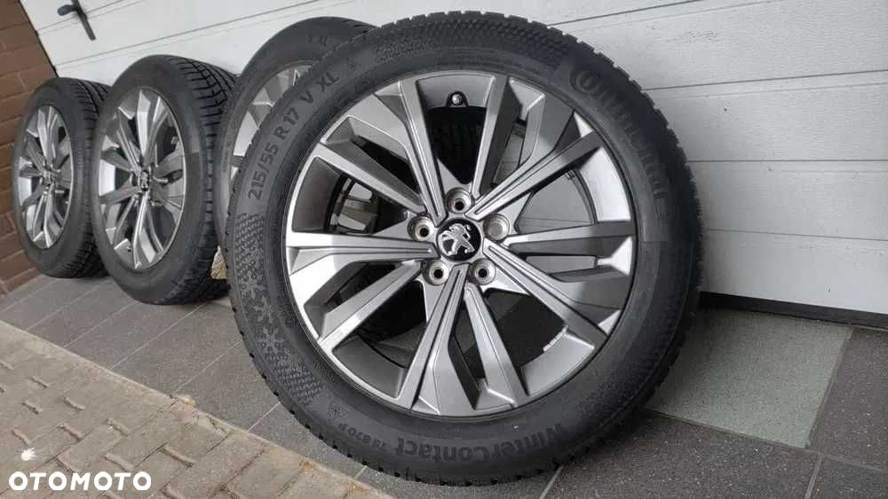 Koła Peugeot 508 Citroen 17'' 5x108 opony zima 215/55/17 (B571)