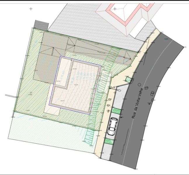 Terreno com projeto pronto a construir - Grande imagem: 2/12