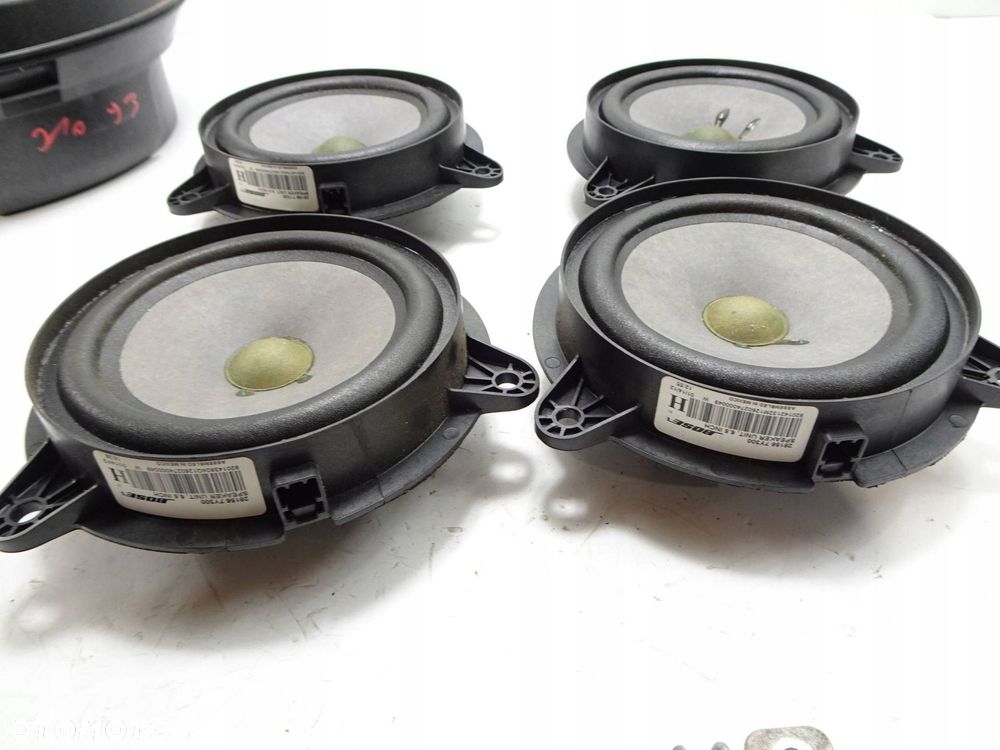 subwoofer głośniki wzmacniacz kpl. nissan qashqai j10 lift 10-13 r. - 9