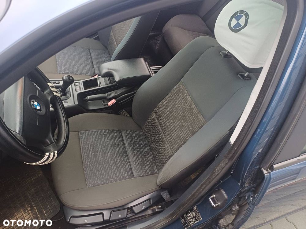 FOTELE KOMPLET LEWY PRAWY KANAPA TYŁ + BOCZKI BMW E46 LIFT KOMBI - 1