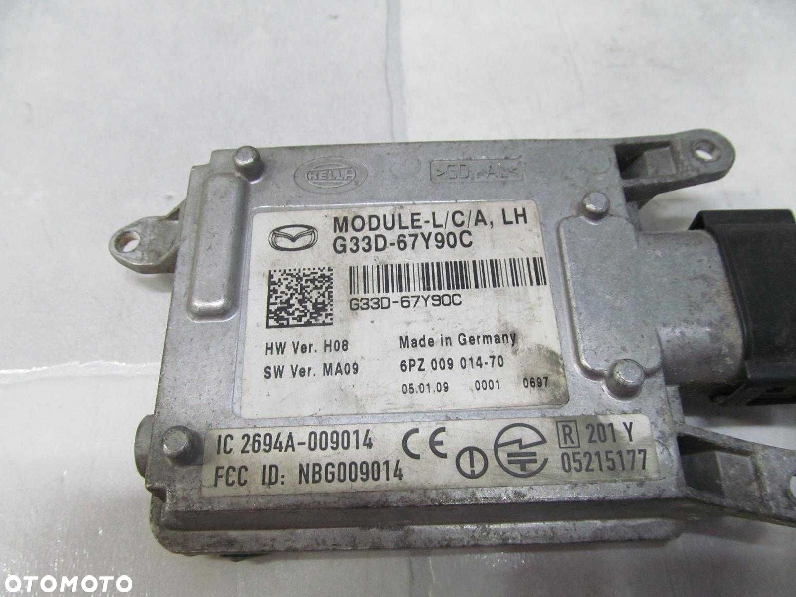MAZDA 6 GH 07-13 MODUL KOMPUTER SWIATEL G33D-67Y90C - 4