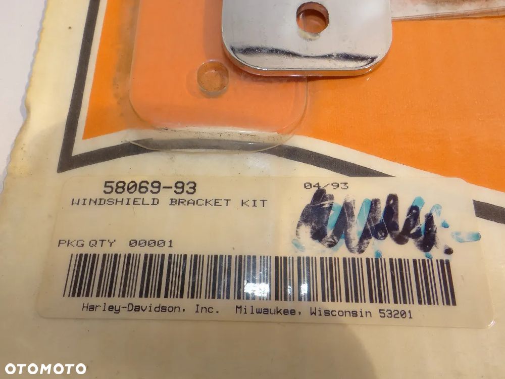 Harley  FLHT FLT Electra Evo blachy mocowania szyby przód A01 - 5