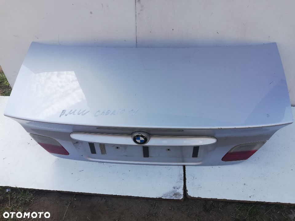 KLAPA BAGAŻNIKA BMW E46 CABRIO Titansilber Metallic - 2